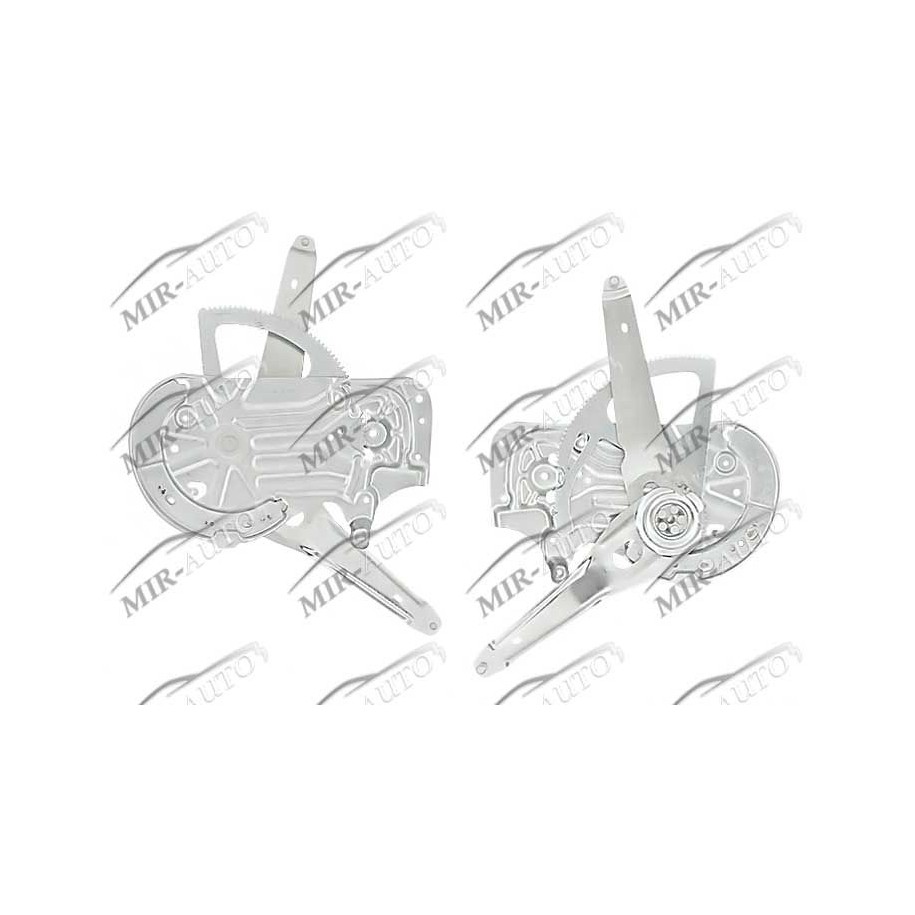 Power window regulator w/o motor