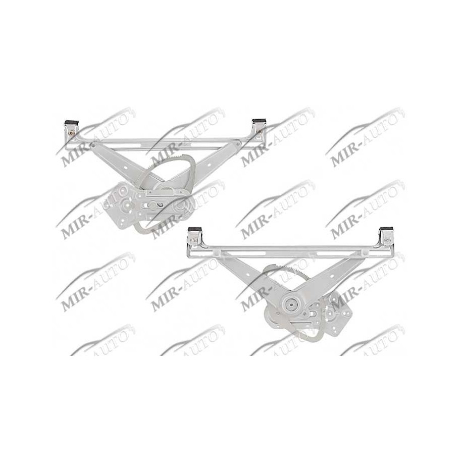 Power window regulator w/o motor