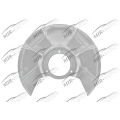 Brake dust shield