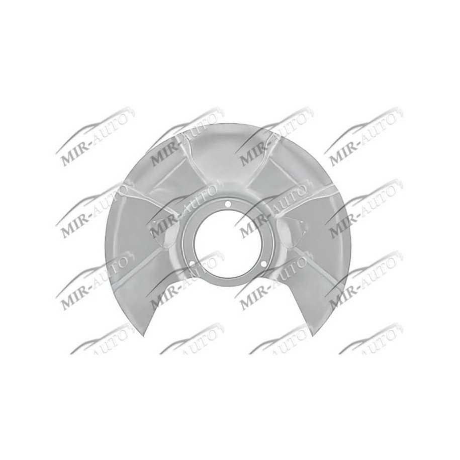 Brake dust shield