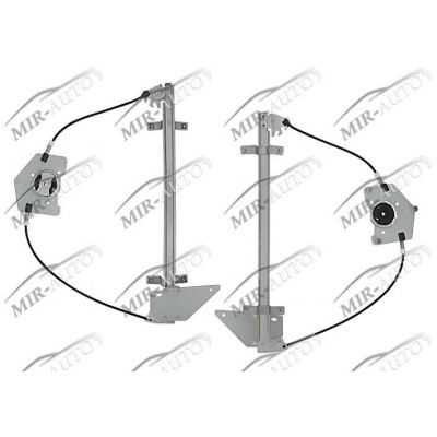 Power window regulator w/o motor