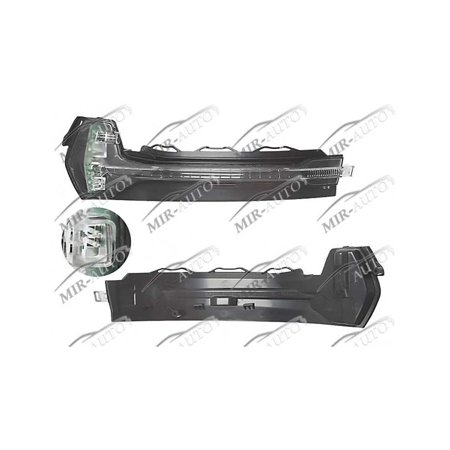 posūkio žibintas veidrodyje