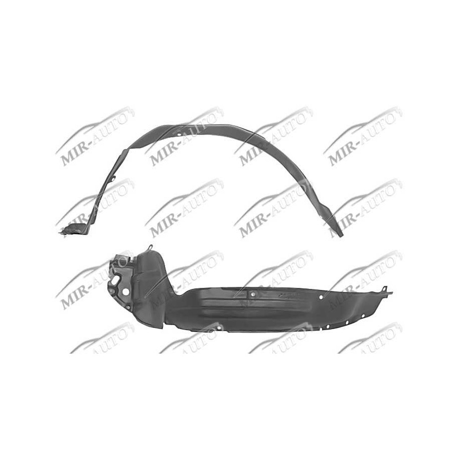 Plastic inner fender