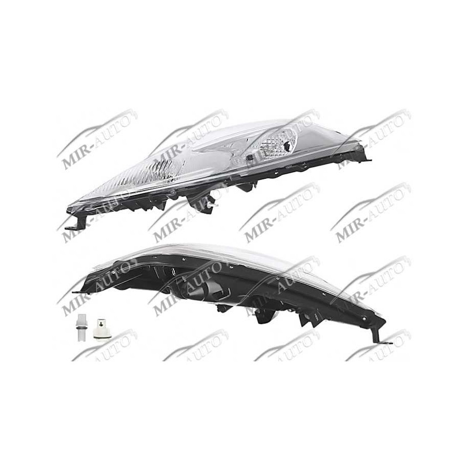 Priekinis posūkis su gabaritu