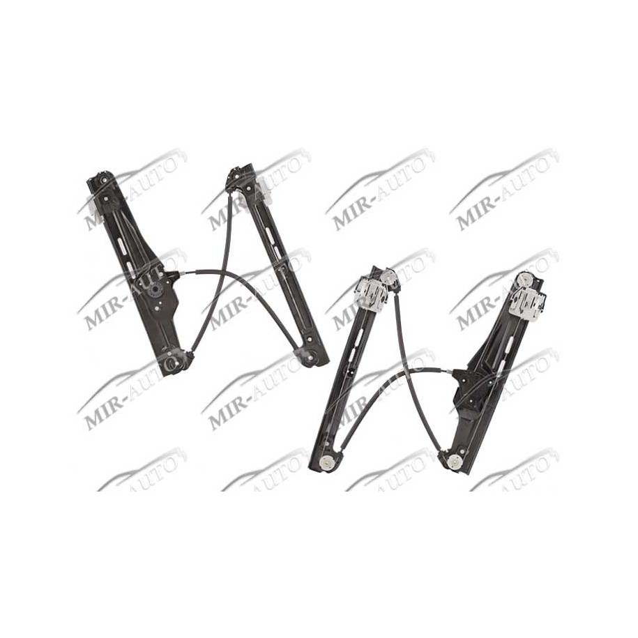 Power window regulator w/o motor