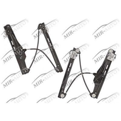 Power window regulator w/o motor