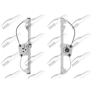 Power window regulator w/o motor