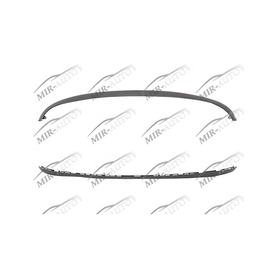 Bumper spoiler, front