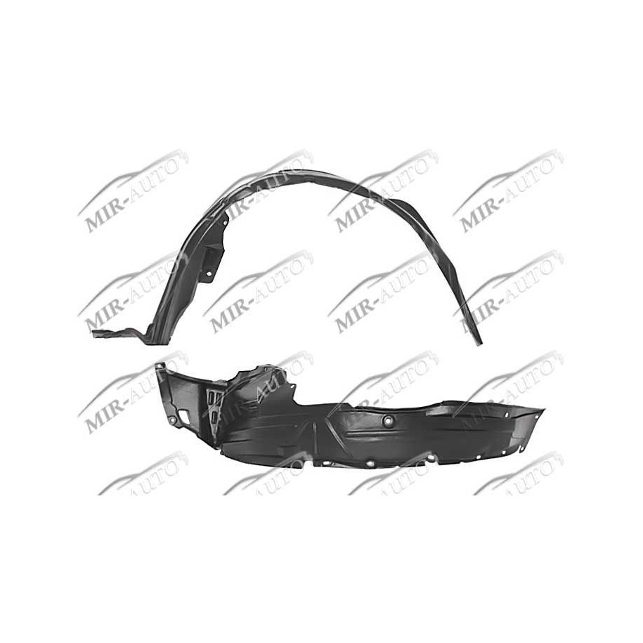 Plastic inner fender