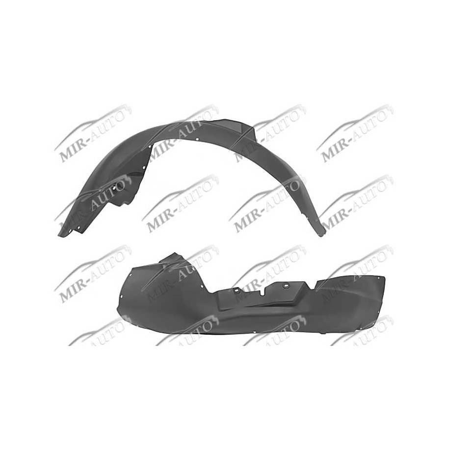 Plastic inner fender