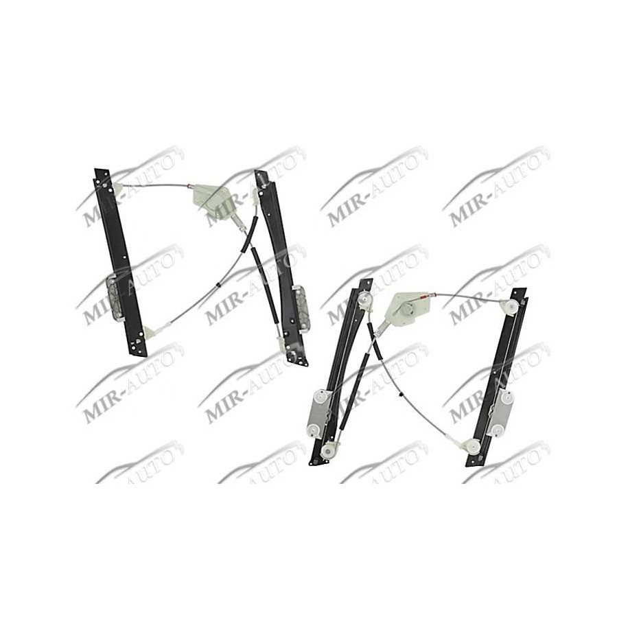 Power window regulator w/o motor