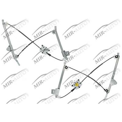 Power window regulator w/o motor