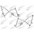 Power window regulator w/o motor
