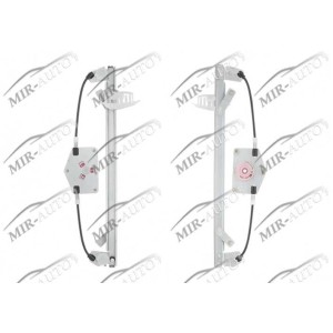 Power window regulator w/o motor