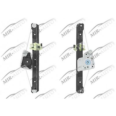 Power window regulator w/o motor