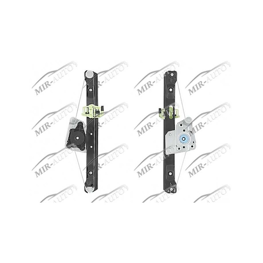 Power window regulator w/o motor