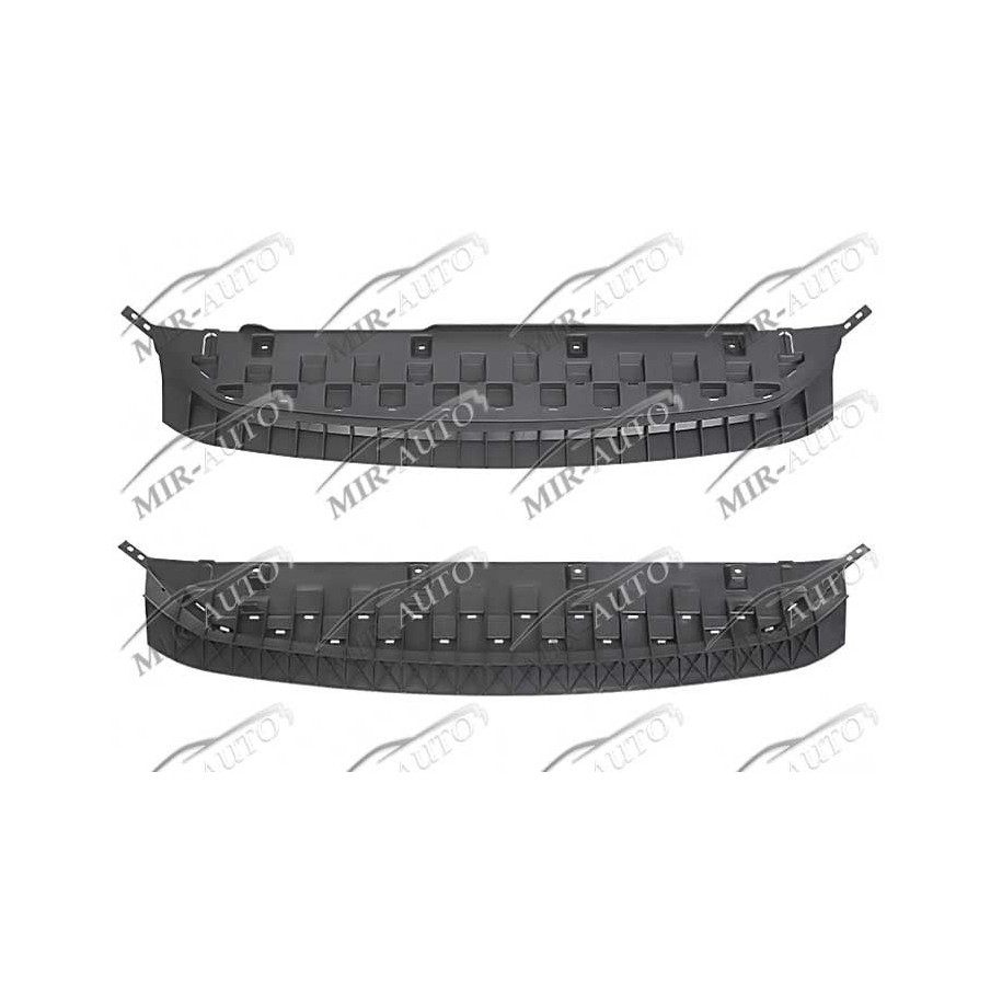 Front bumper spoiler