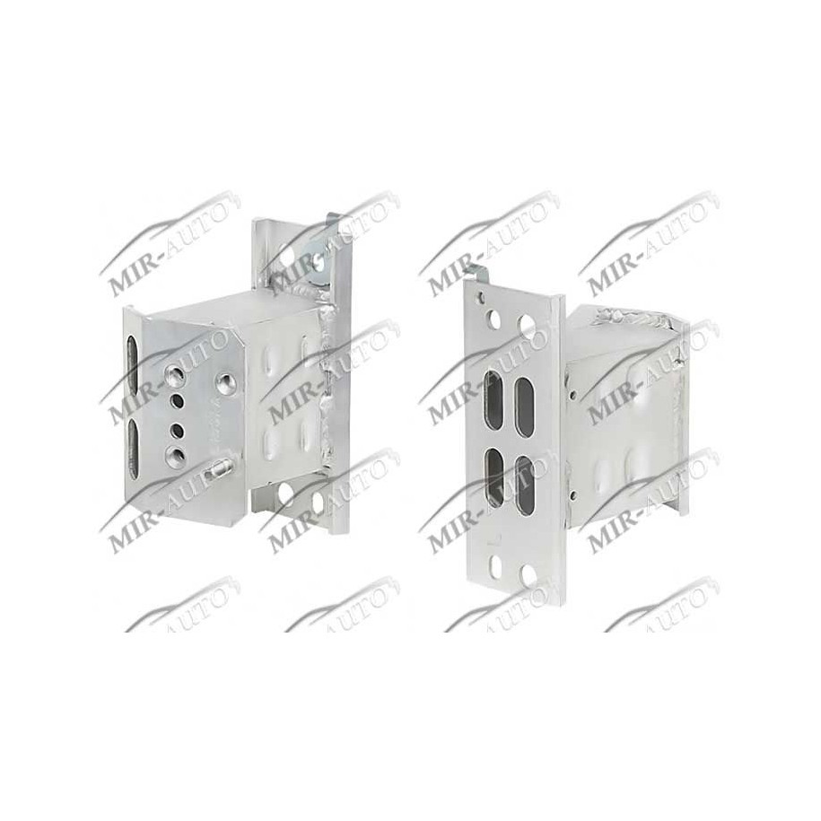 Fastening of front bumper reinforcement