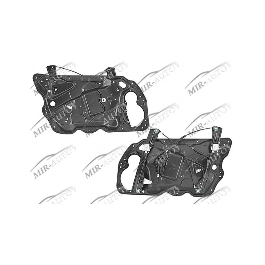 Power window regulator w/o motor