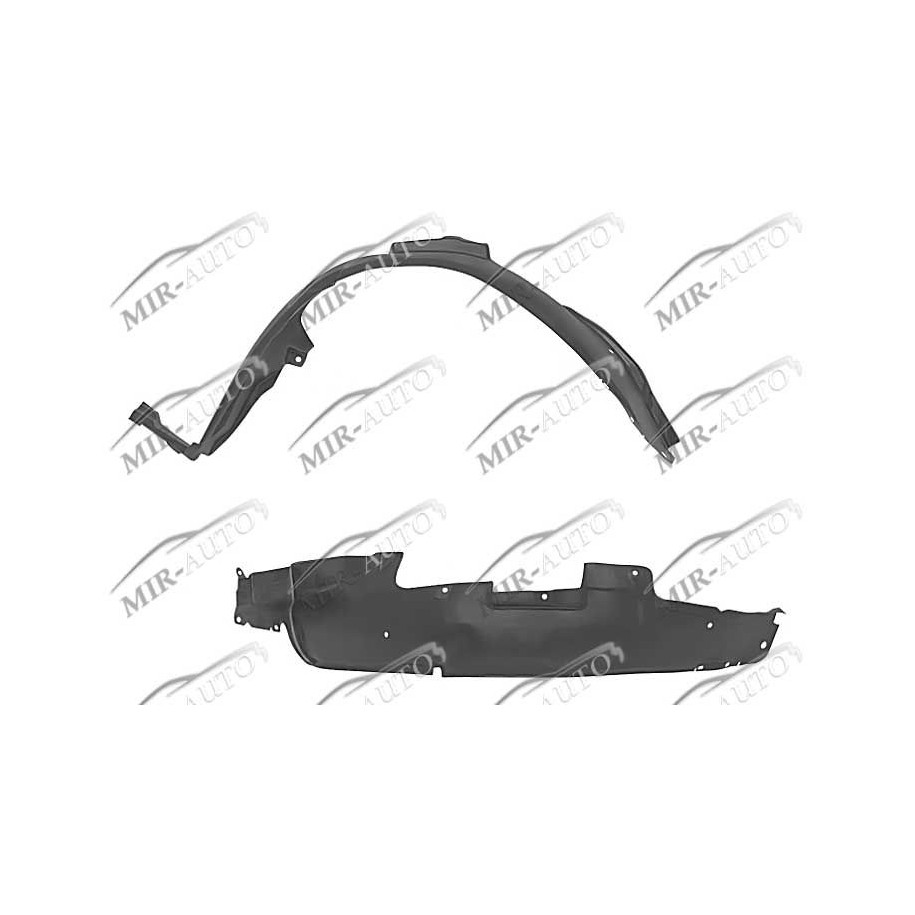 Plastic inner fender