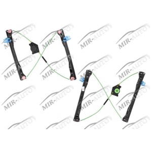 Power window regulator w/o motor