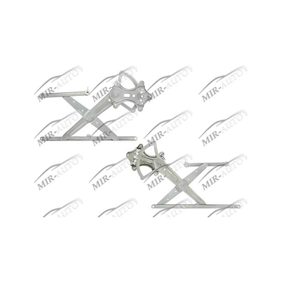 Power window regulator w/o motor