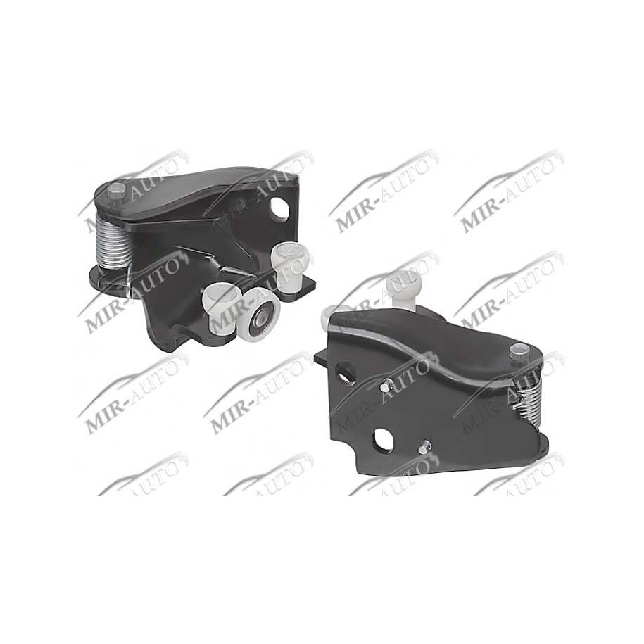 Sliding door pulleys