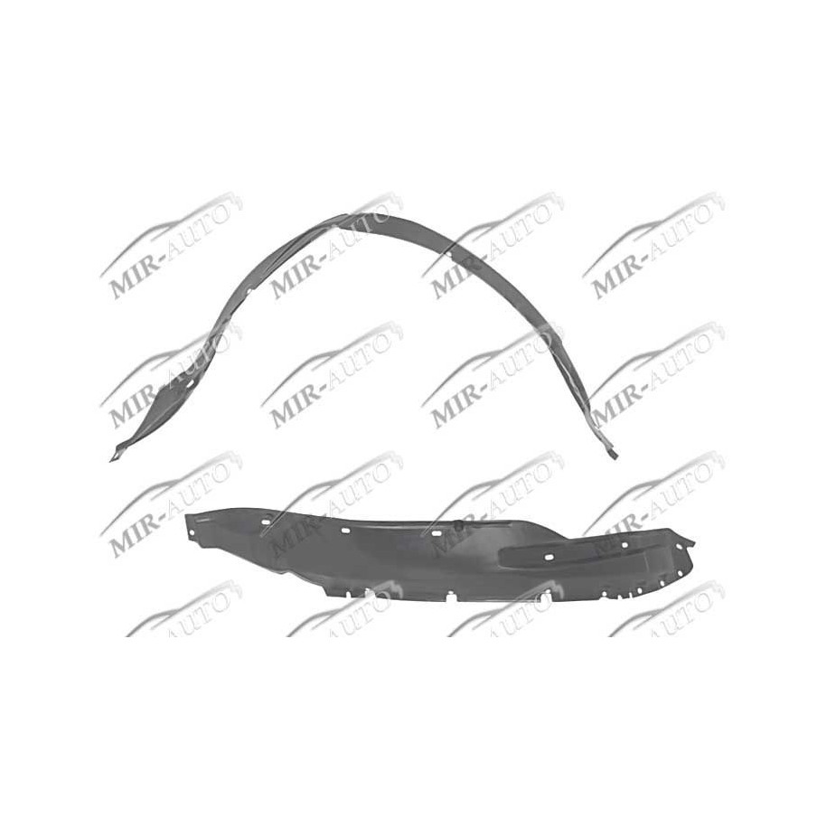 Plastic inner fender