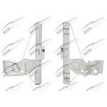 Power window regulator w/o motor