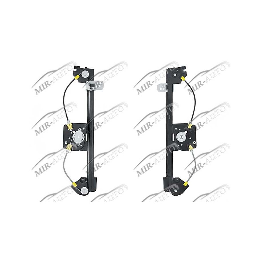 Power window regulator w/o motor