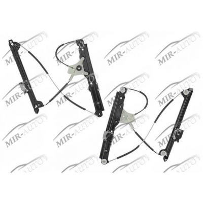 Power window regulator w/o motor