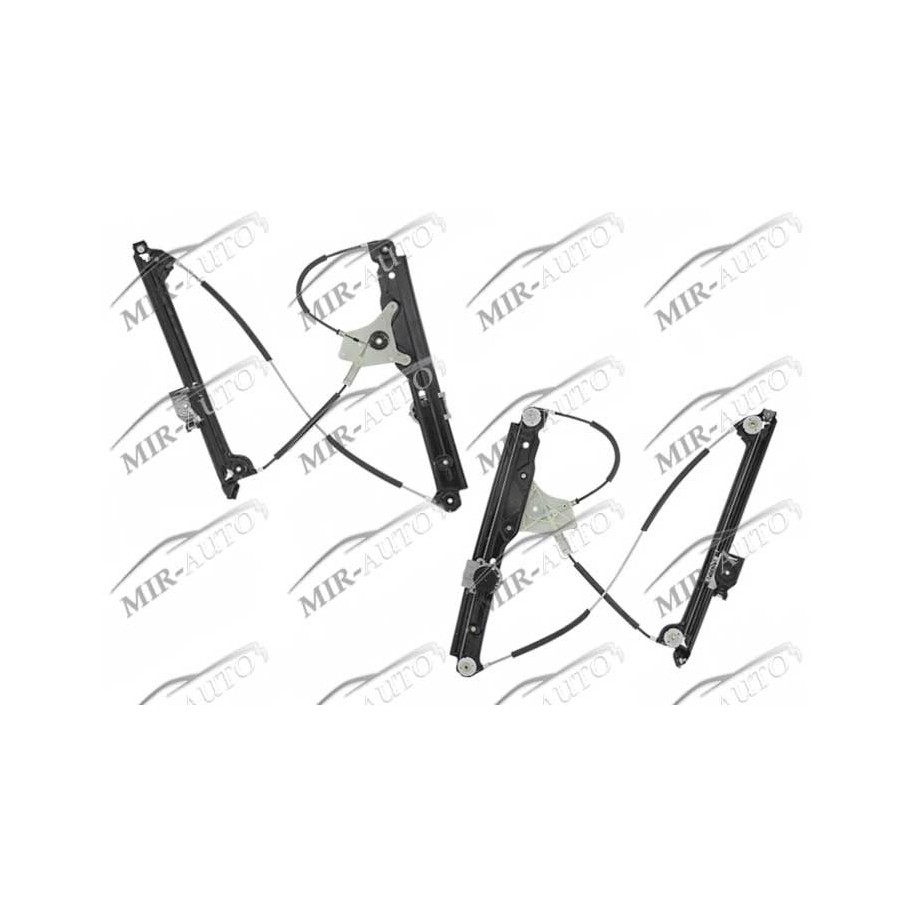 Power window regulator w/o motor