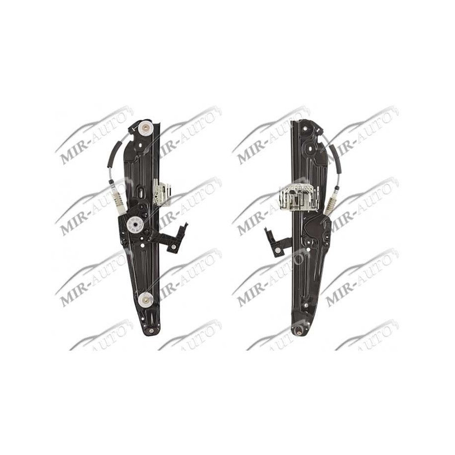 Power window regulator w/o motor