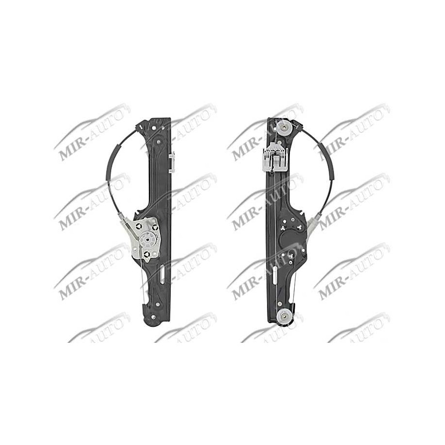 Power window regulator w/o motor
