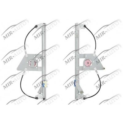 Power window regulator w/o motor