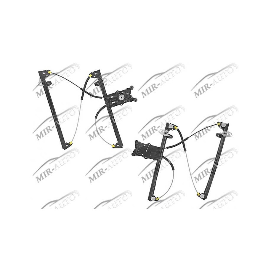 Power window regulator w/o motor