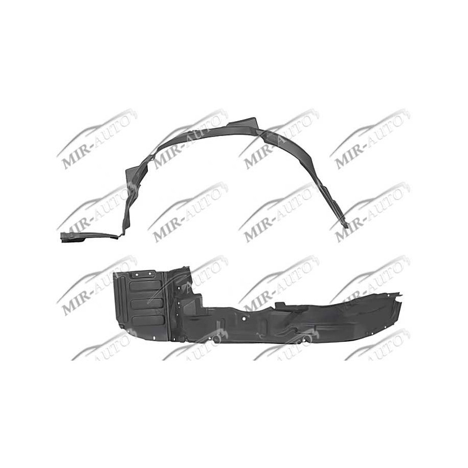 Plastic inner fender