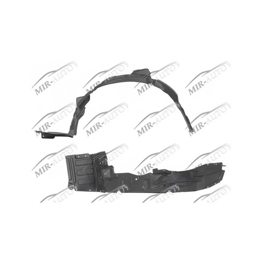 Plastic inner fender