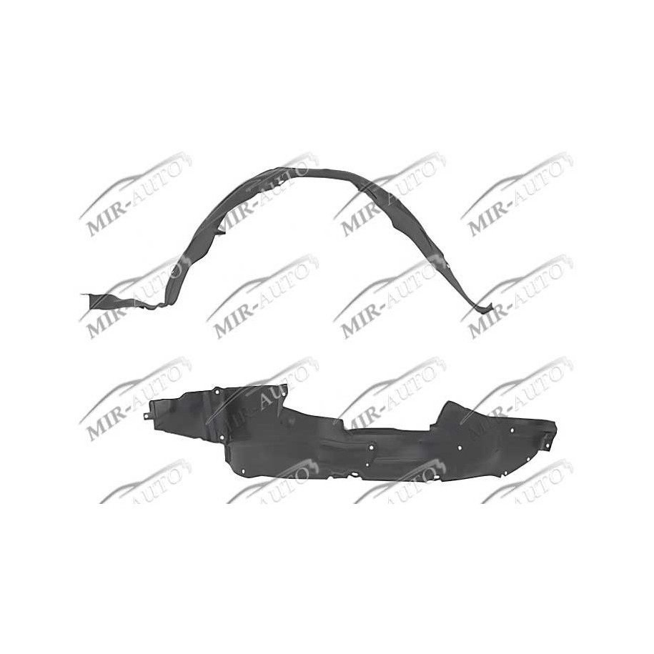 Plastic inner fender