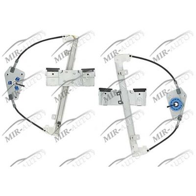 Power window regulator w/o motor