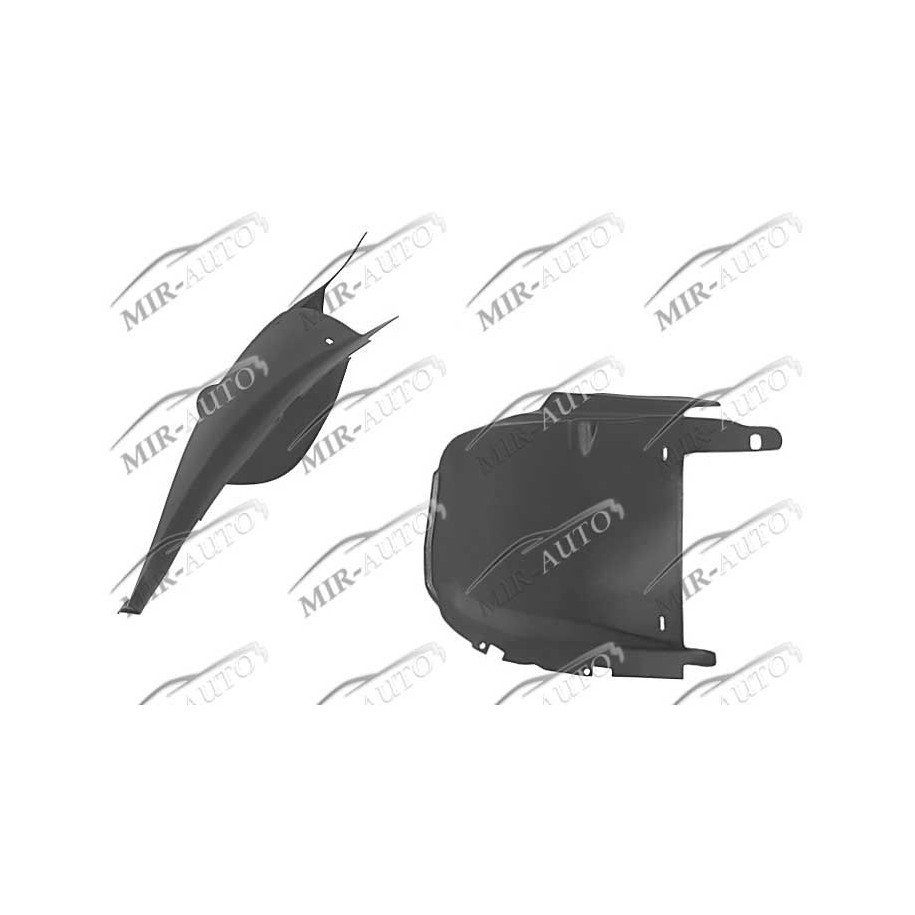 Plastic inner fender