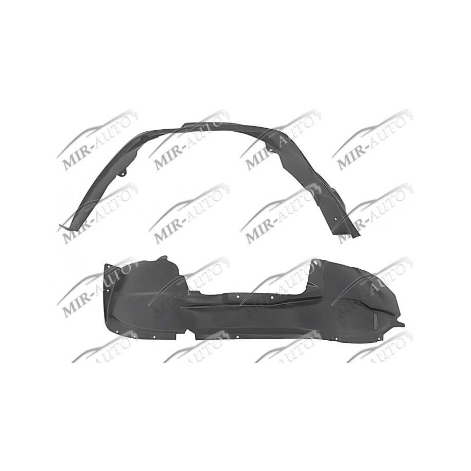 Plastic inner fender