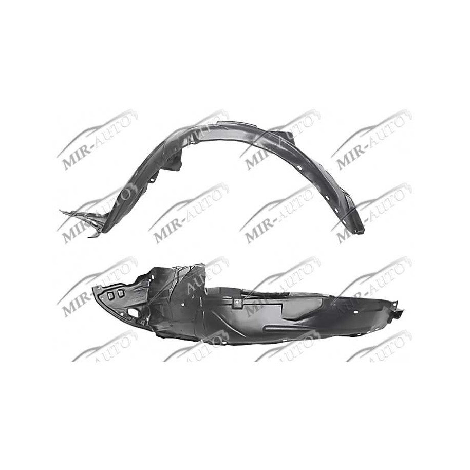 Plastic inner fender