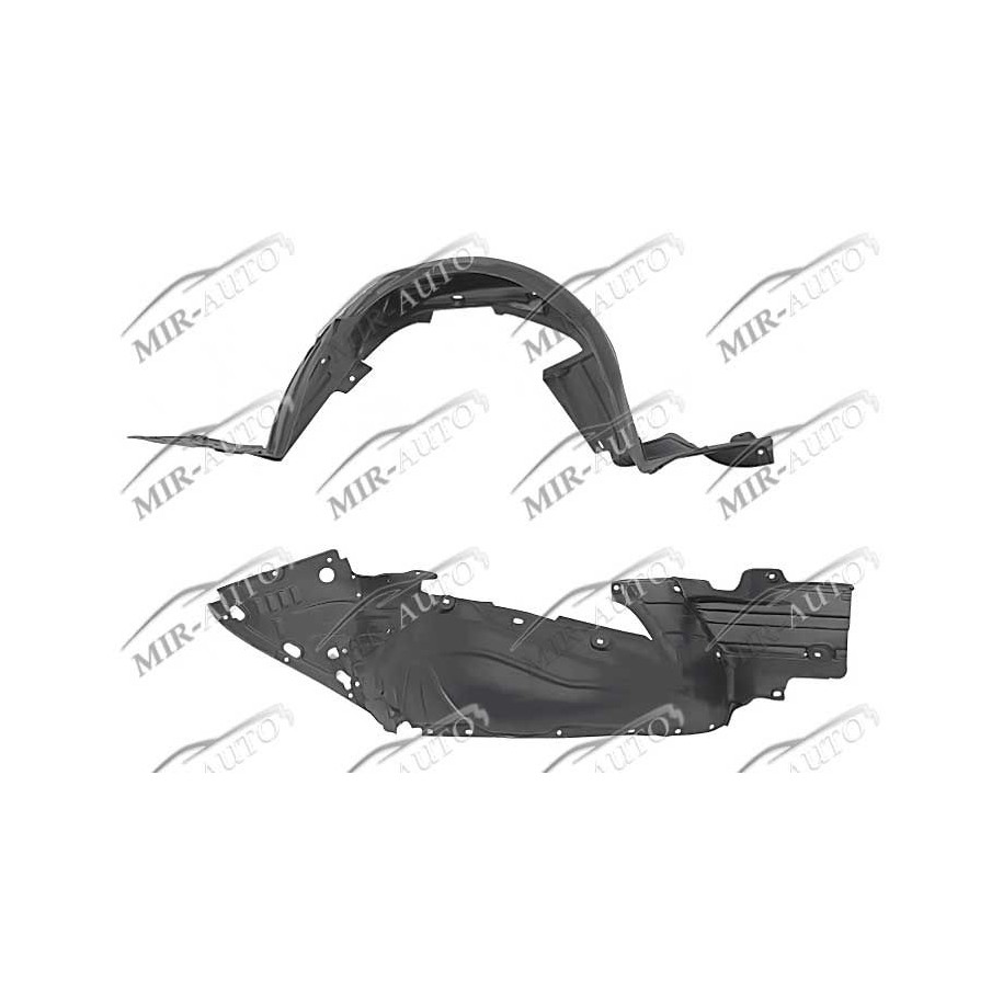 Plastic inner fender