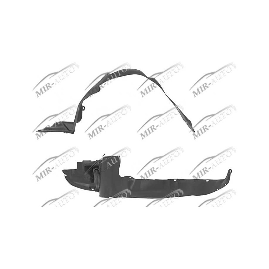 Plastic inner fender