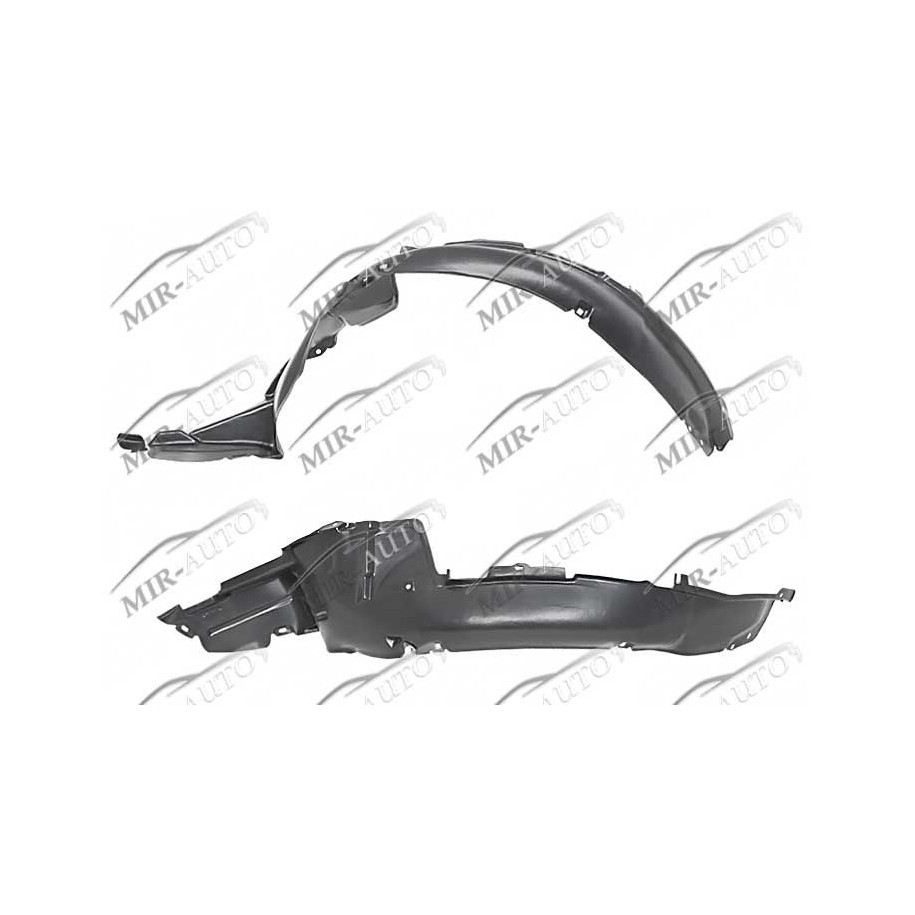 Plastic inner fender