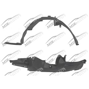 Plastic inner fender