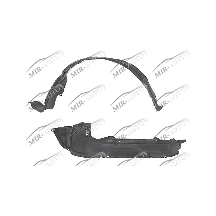 Plastic inner fender