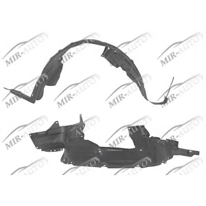 Plastic inner fender