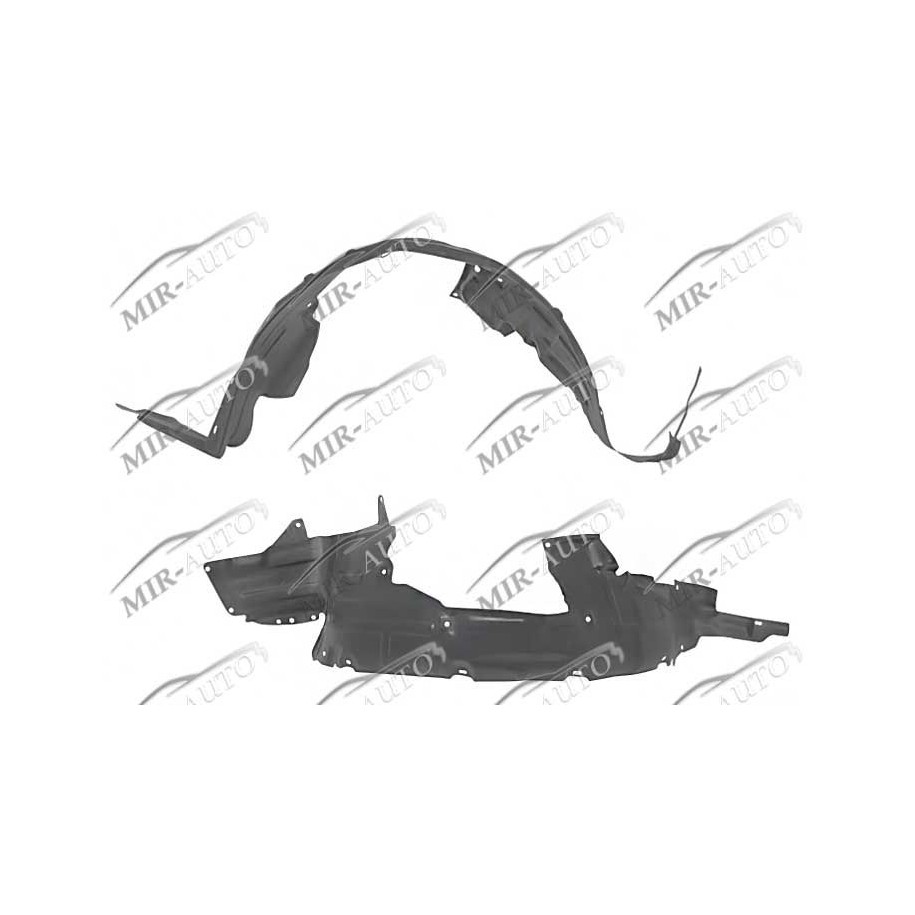 Plastic inner fender